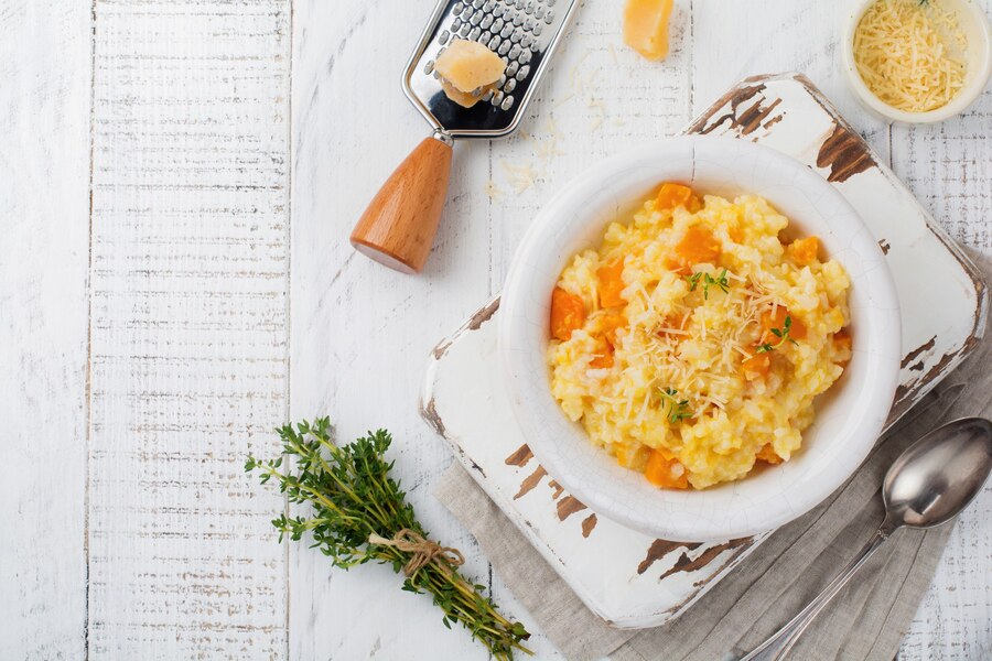 risoto queijo